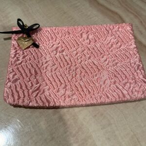 February 2024 IPSY Glam Bag Pink Satin Ruffles